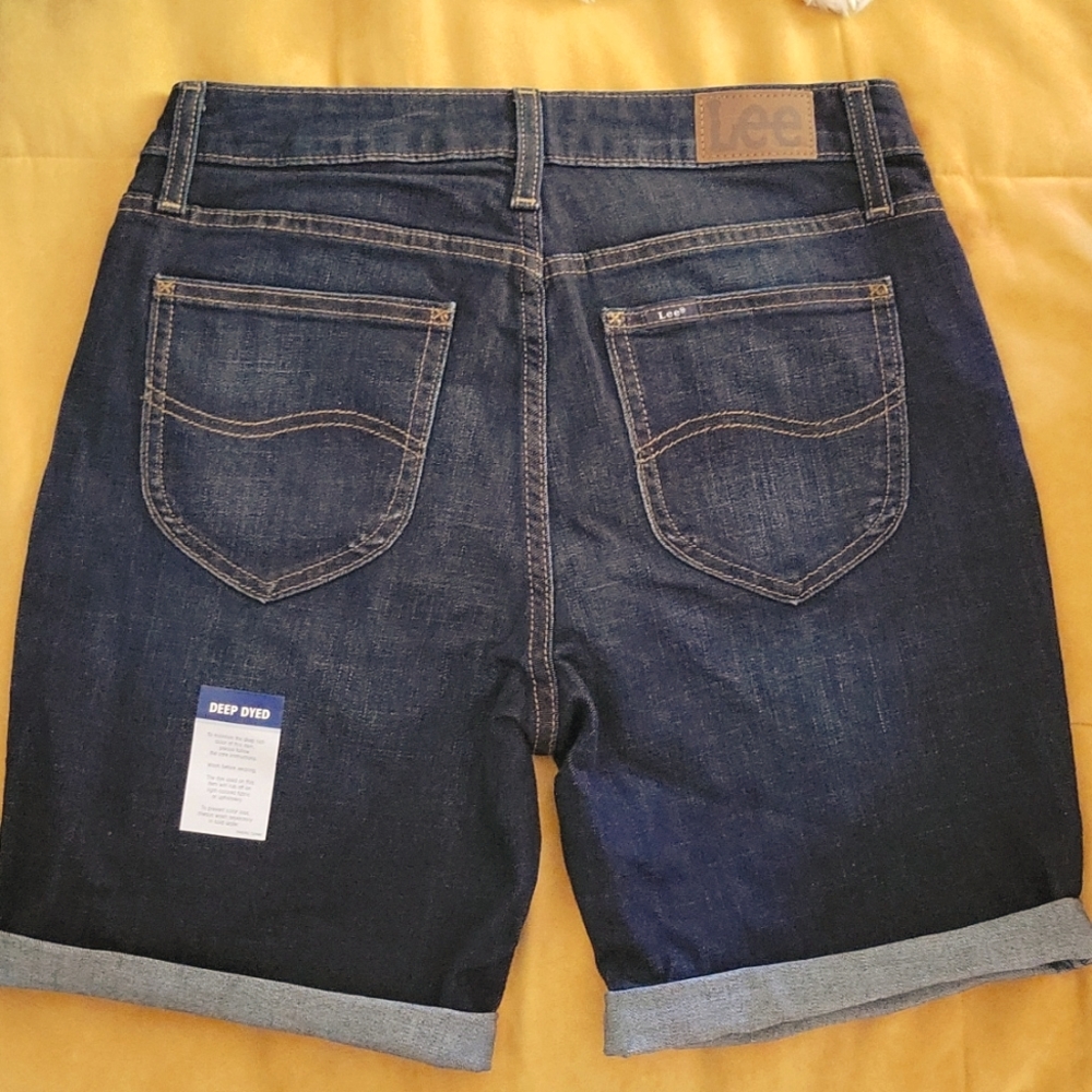 Bermuda dark jeans Lee